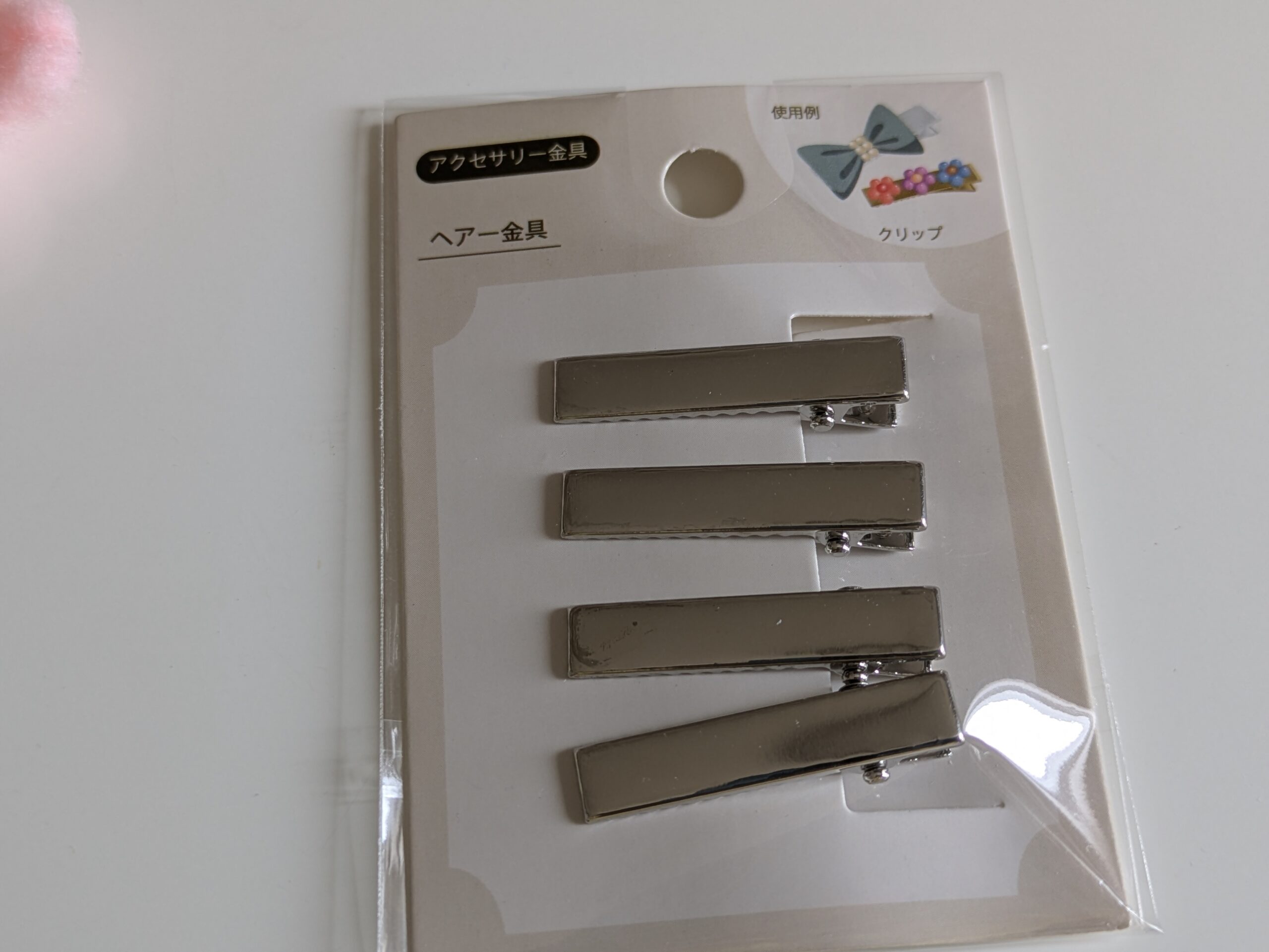 桜 髪飾り ヘアピン　100均